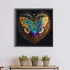 uk.everydayedeals Diamond Painting - Round AB Drills - Blue Butterfly Love(45*45cm)