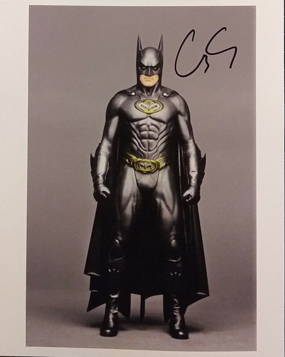 George Clooney signed 8 x 10