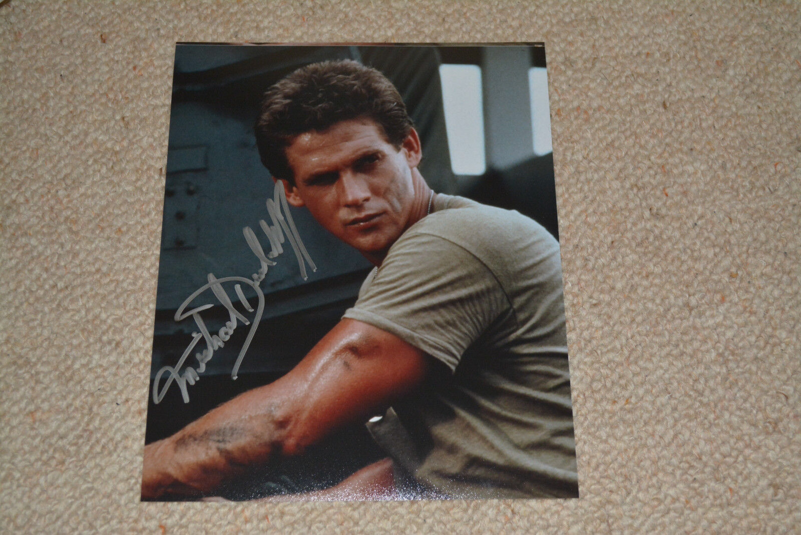 MICHAEL DUDIKOFF signed autograph In Person 8x10 ( 20x25 cm) AMERICAN FIGHTER