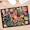 A5 5D Notebook DIY Part Special Shape Rhinestone Diary Book | Butterfly