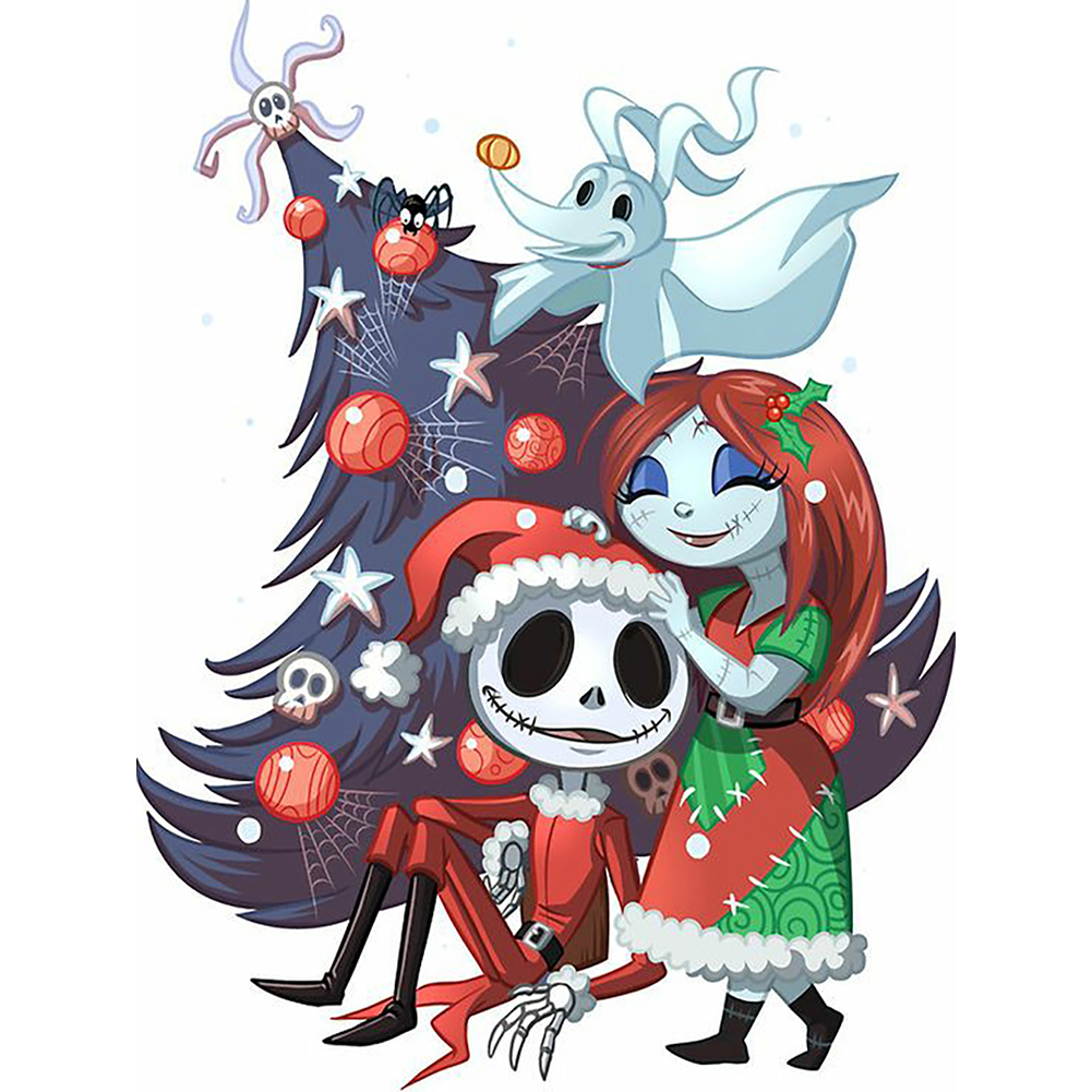 

Christmas Skeleton - Round Drill Diamond Painting - 30*40CM, 501 Original