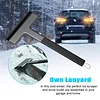 Multifunctional glass snow scraper for car snow removal shovel, glass snow brush, winter snow clearing and snow shoveling tool
