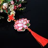 Bead Embroiderys - Counted Cross Stitch Lotus Ornament Kit for Wall Window Decorations