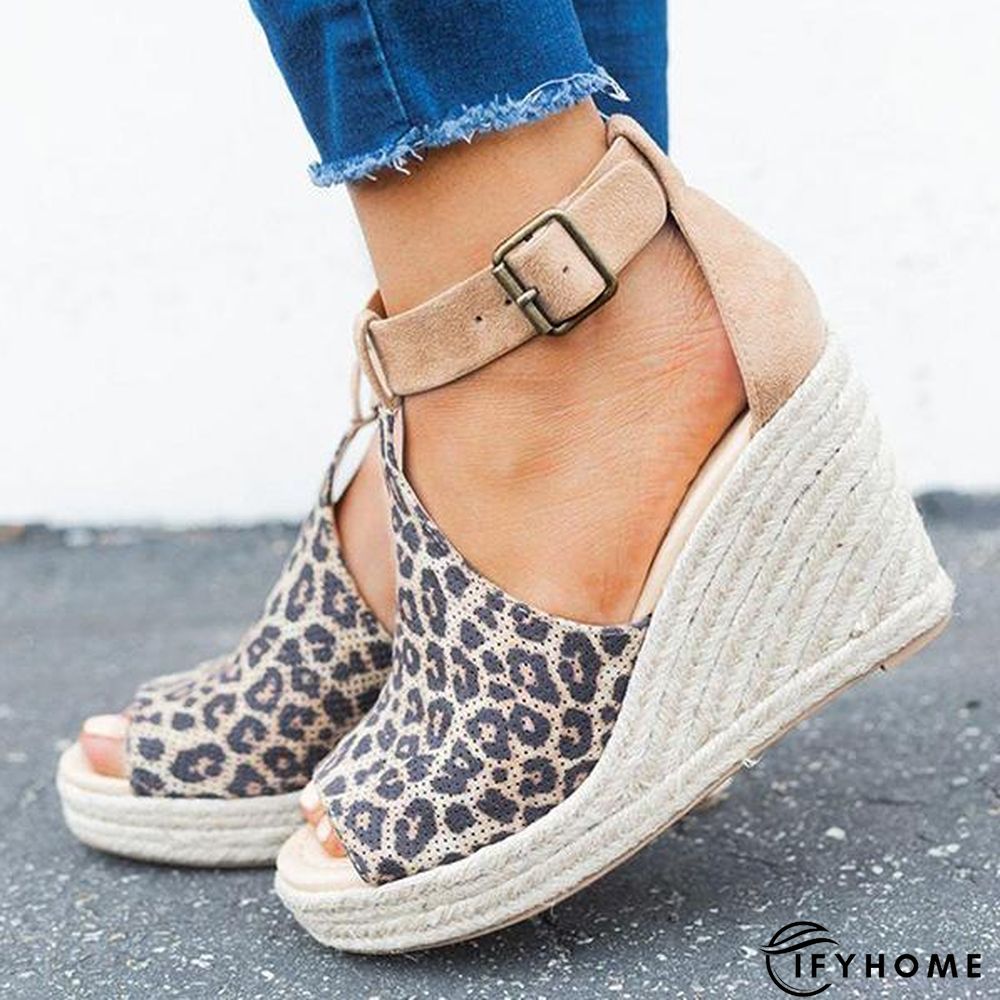 Women Summer Fish Mouth Wedge Sandals | IFYHOME