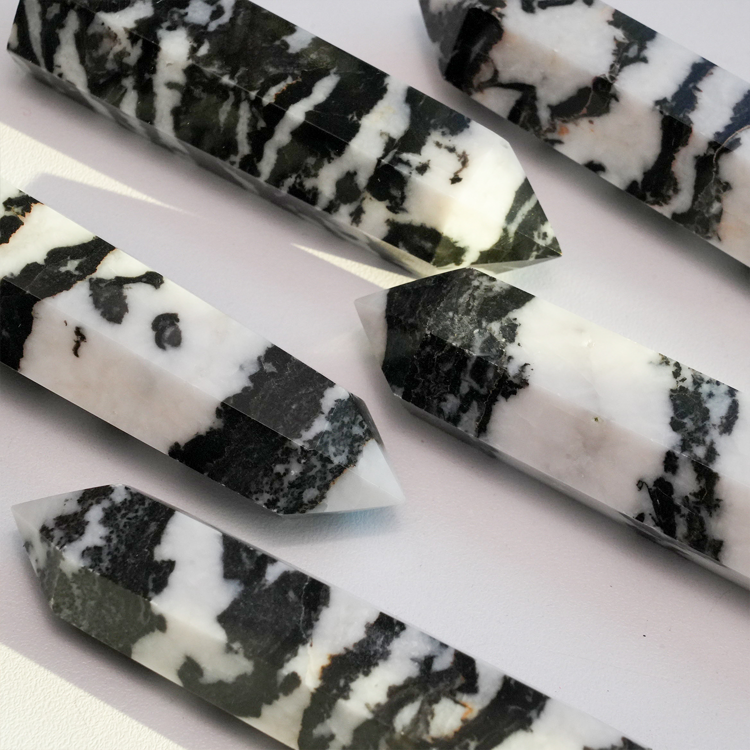 Black And White Zebra Jasper Point