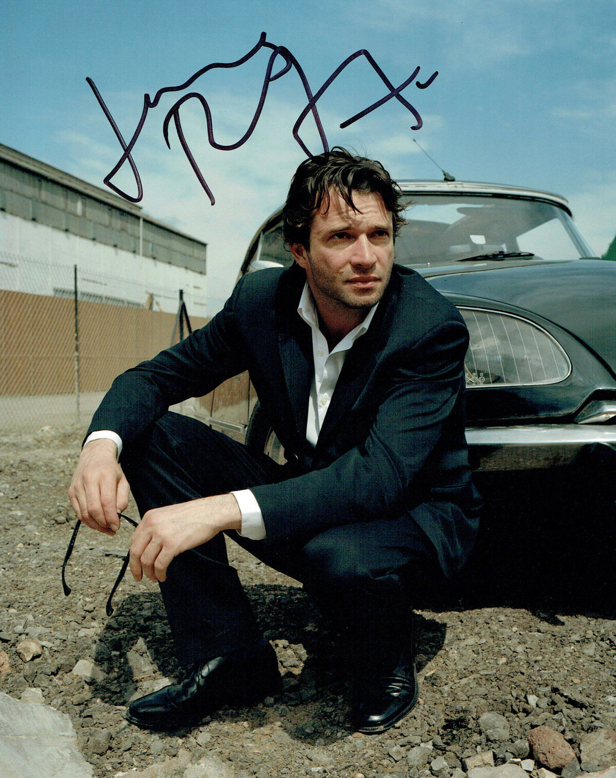 James PUREFOY SIGNED Photo Poster painting AFTAL Autograph COA Mark ANTONY Solomon KANE