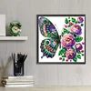 Diamond Painting-DIY Crystal Rhinestone Flower Butterfly