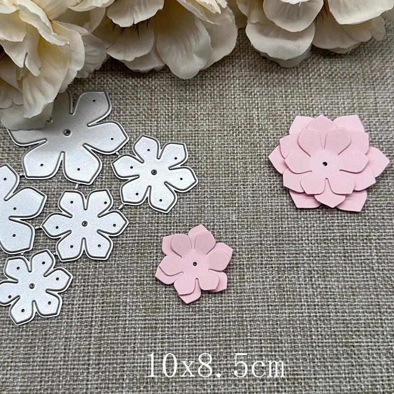 Nigikala flower leaf set Metal Cutting Dies Stencils For DIY Scrapbooking Decorative Handcraft Die Cutting Template Mold