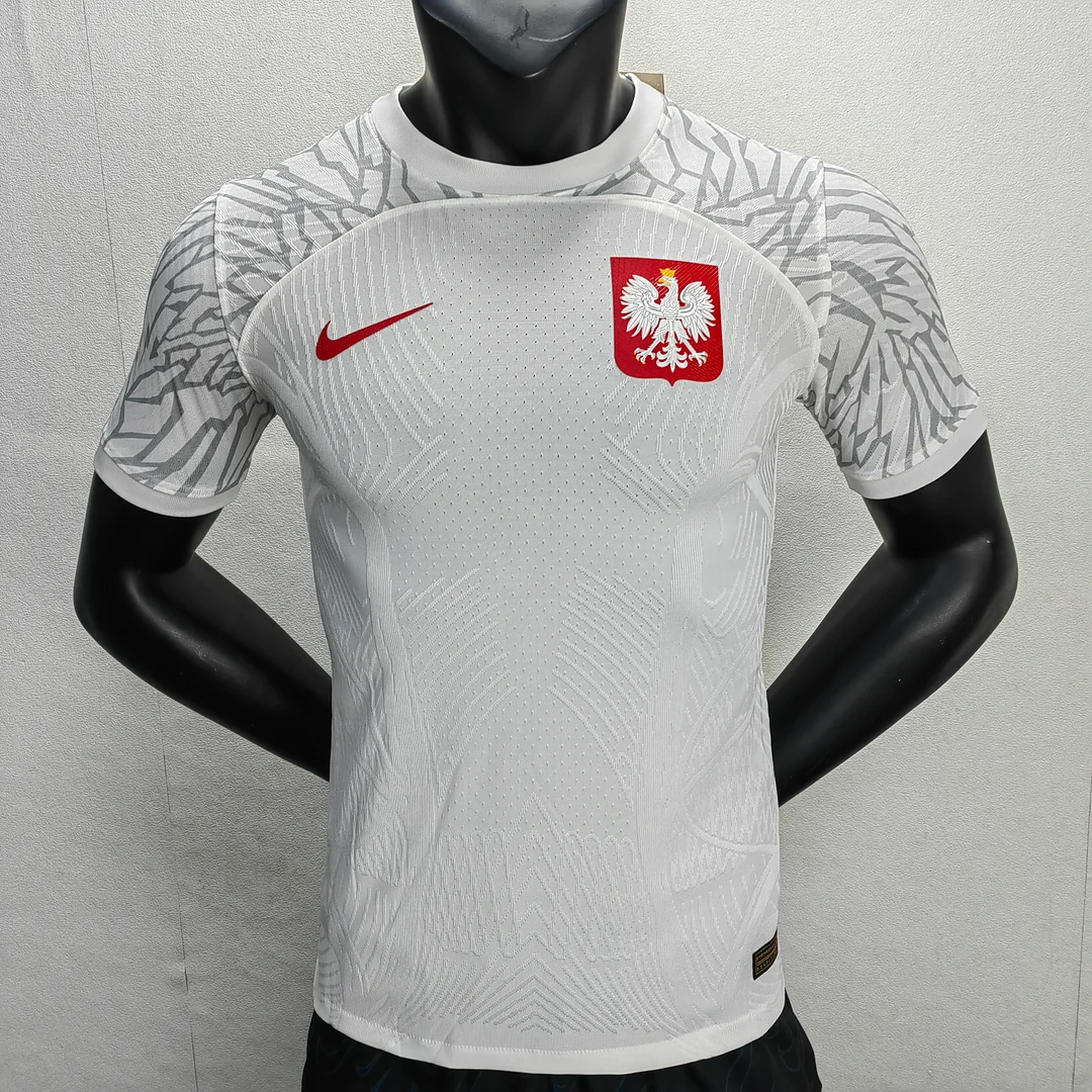 2022 Poland Home Player Version Men's Football T-Shirt