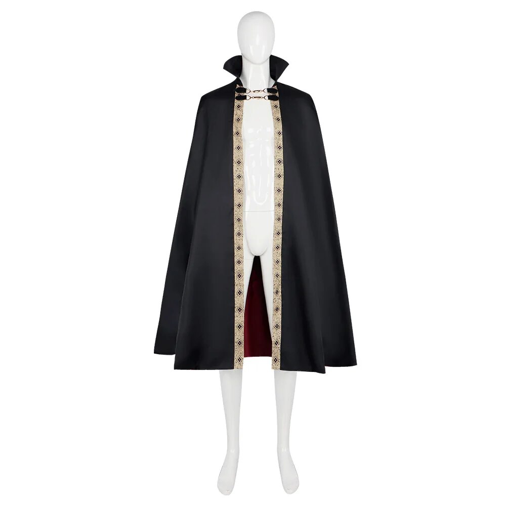 [Wetrose] In Stock Vampire Cape Cosplay Costume Cloak Dracula Choker Bulky Full Set Halloween