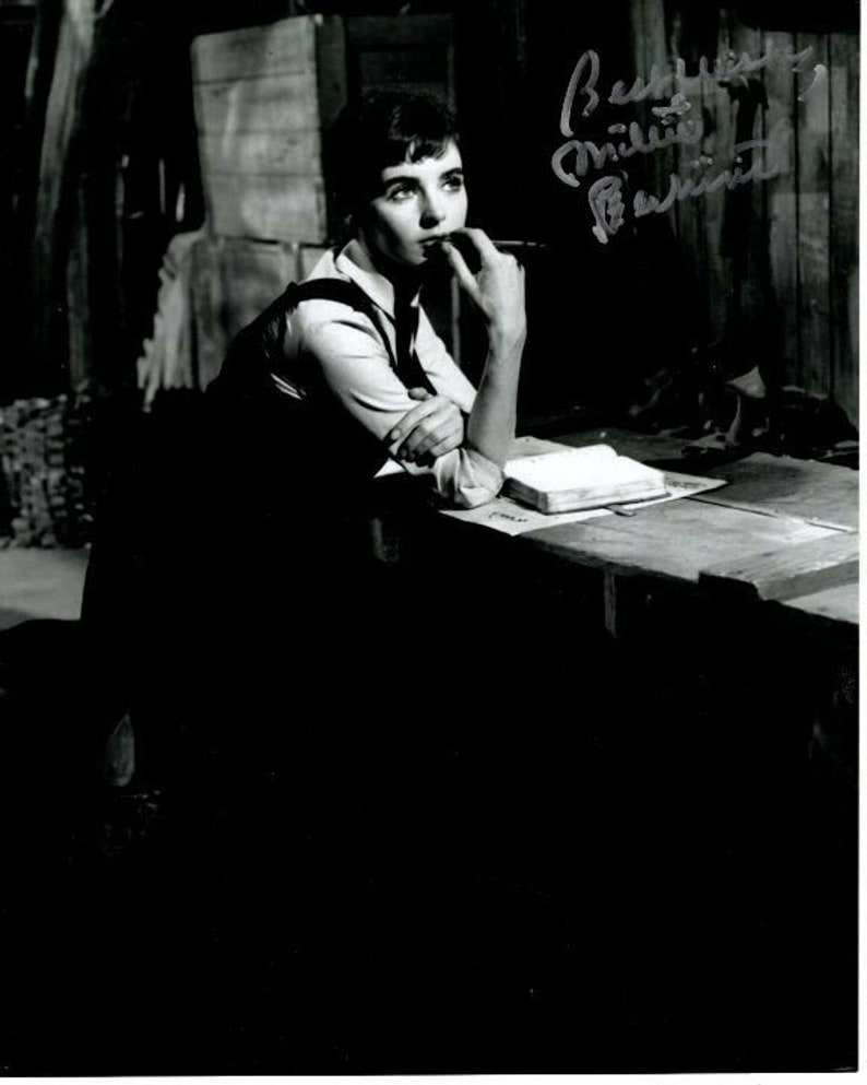 Millie perkins signed autographed anne frank Photo Poster painting