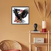 Diamond Painting -DIY Full Round Drill Flag Eagle