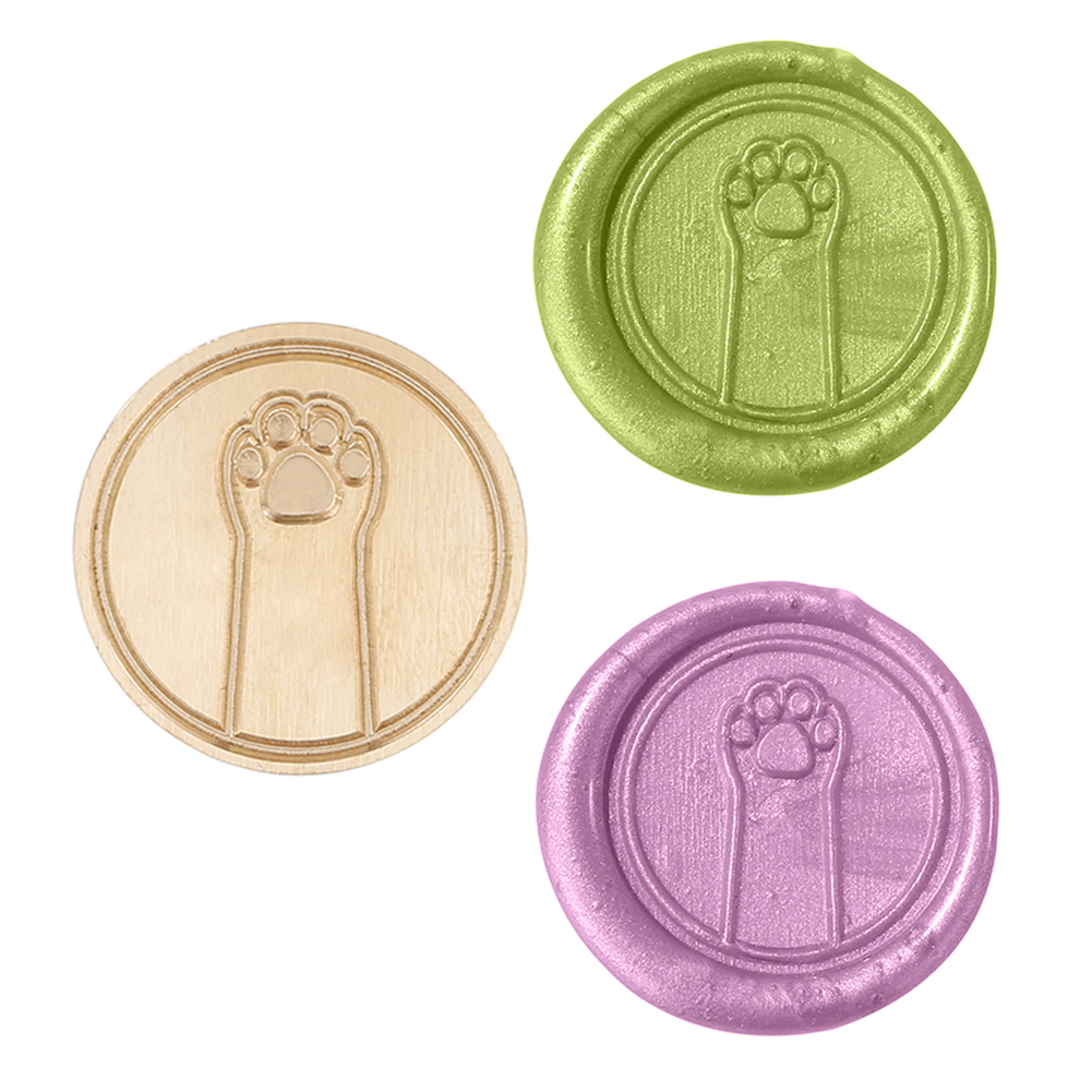 25mm Animal Wax Seal Can Replace Round Copper Head for Invitation Decor