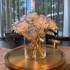 Cadeau color&eacute; de fleur de cristal de rose de galaxie pour la f&ecirc;te des m&egrave;res- pour la f&ecirc;te des m&egrave;res