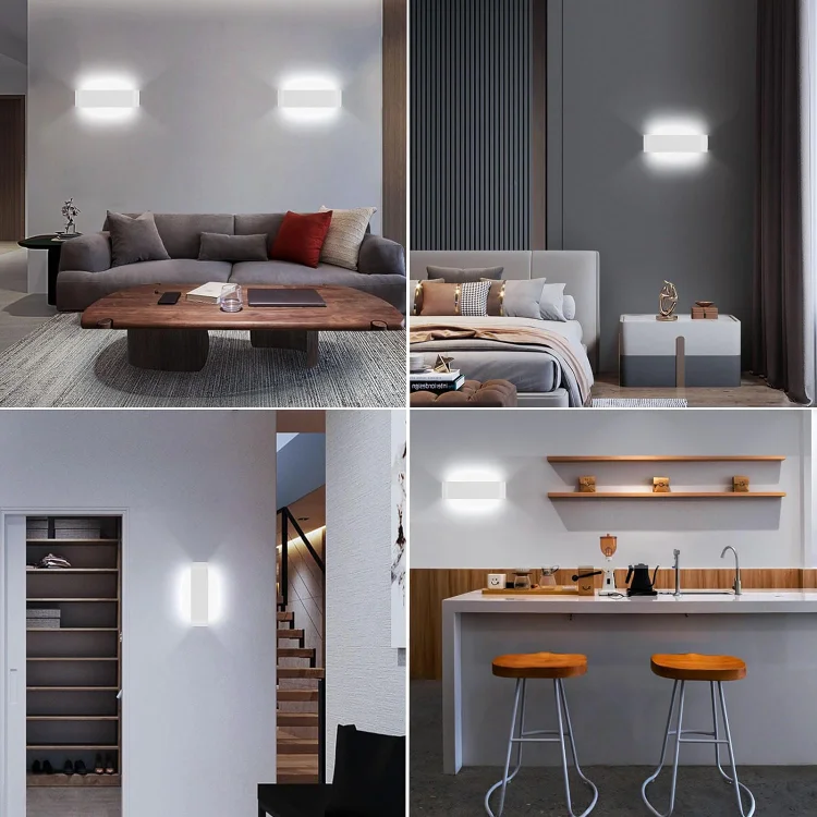 Flurlampe Mit Bewegungsmelder Led Lightess LED Wandleuchte Mit Bewegungsmelder - 16W Schwarz, IP44, Für Flur & Treppenhaus 16W LED Innenleuchte