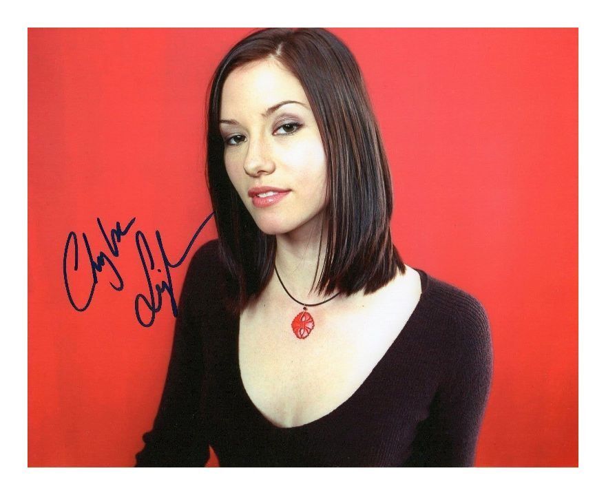 CHYLER LEIGH AUTOGRAPHED SIGNED A4 PP POSTER Photo Poster painting PRINT