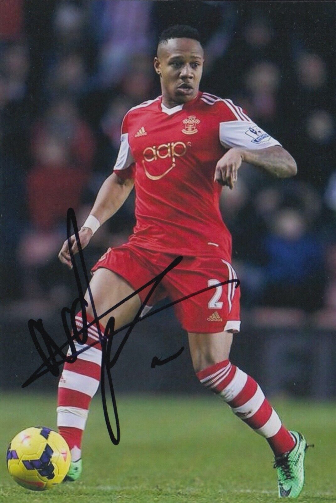 NATHANIEL CLYNE HAND SIGNED 6X4 Photo Poster painting - FOOTBALL AUTOGRAPH - SOUTHAMPTON 1.