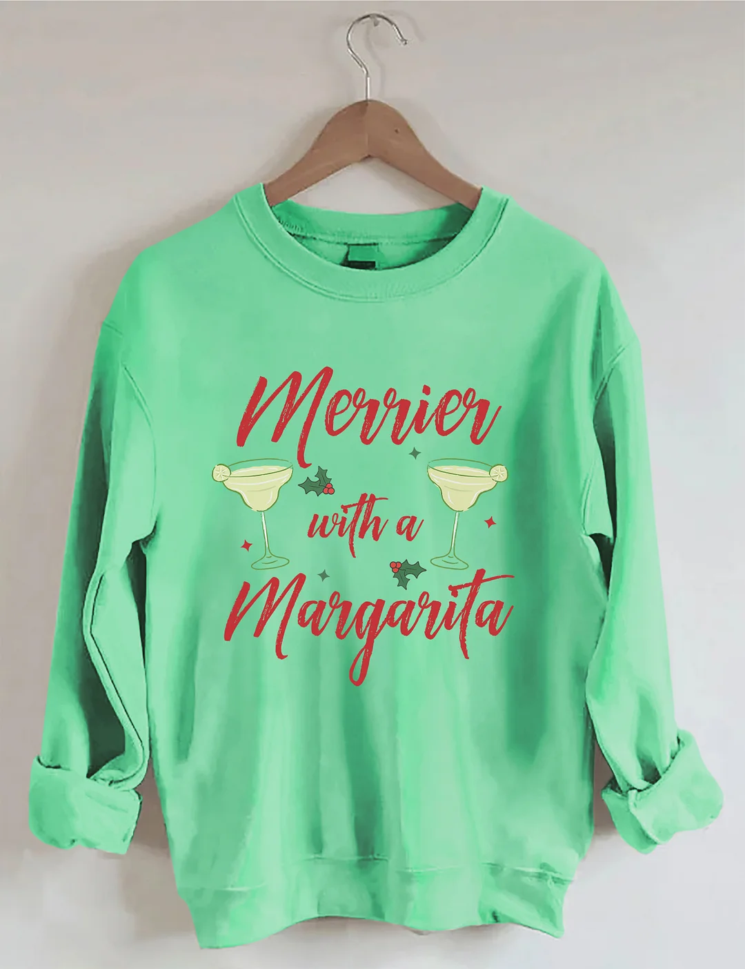 Merrier With A Margarita Sweatshirt