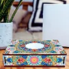 (US Local)Diamond Painting Storage Box DIY 5D Diamond Painting Jewelry Box for Women (B)