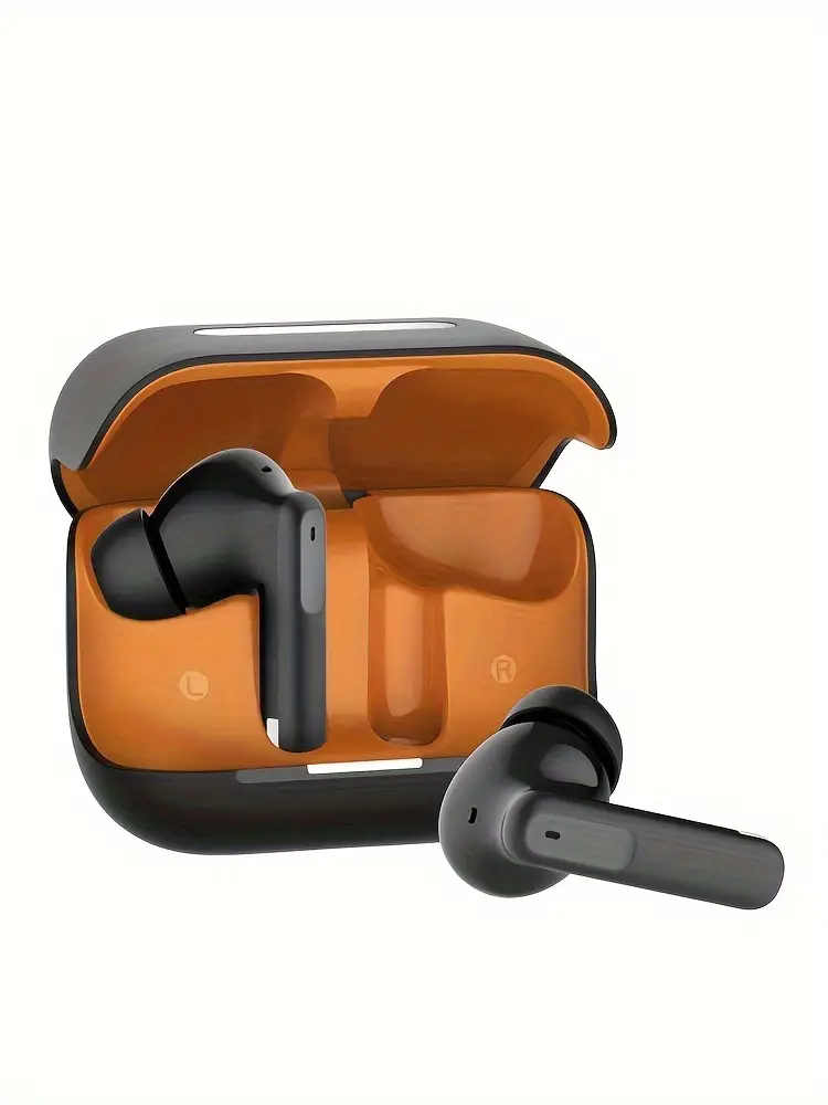 brand new tws active noise cancellation wireless sports earbuds with long touch control type c charging case sleek design for Product details 2