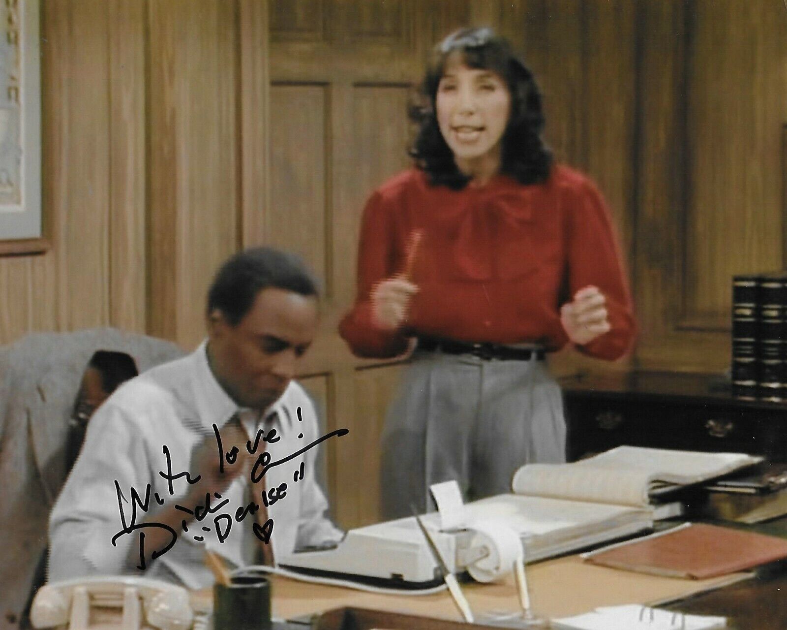 Didi Conn Benson Original Autographed 8X10 Photo Poster painting signed @HollywoodShow