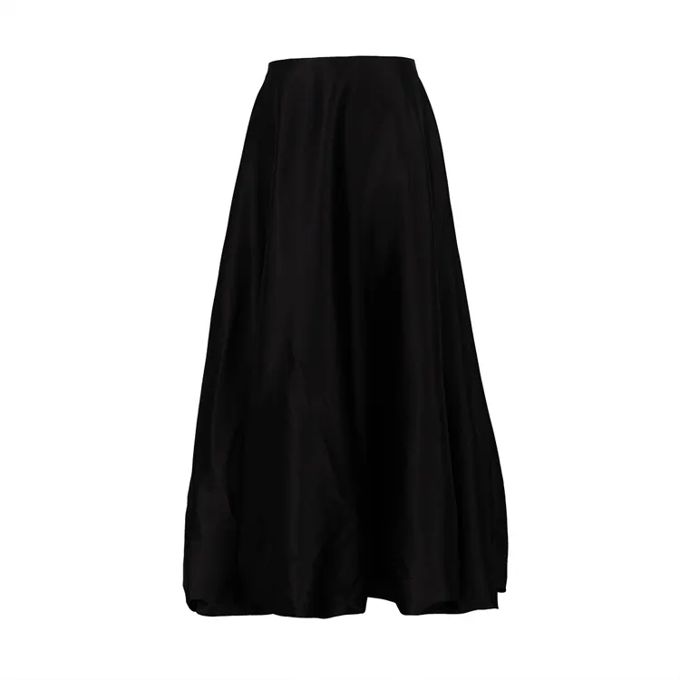 Churchf Churchf New 2024 Spring Balloon Dress Is Fashionable, Casual, Simple And Pure Color And Versatile With High Waist