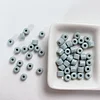 50PCS Colorful Cylinder 6mm Acrylic Beads DIY Accessories