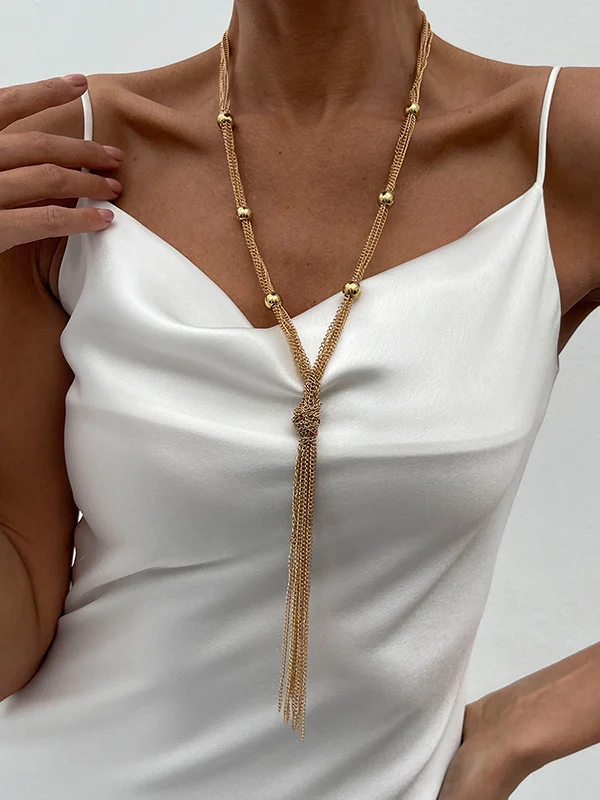 Tasseled Necklaces Accessories