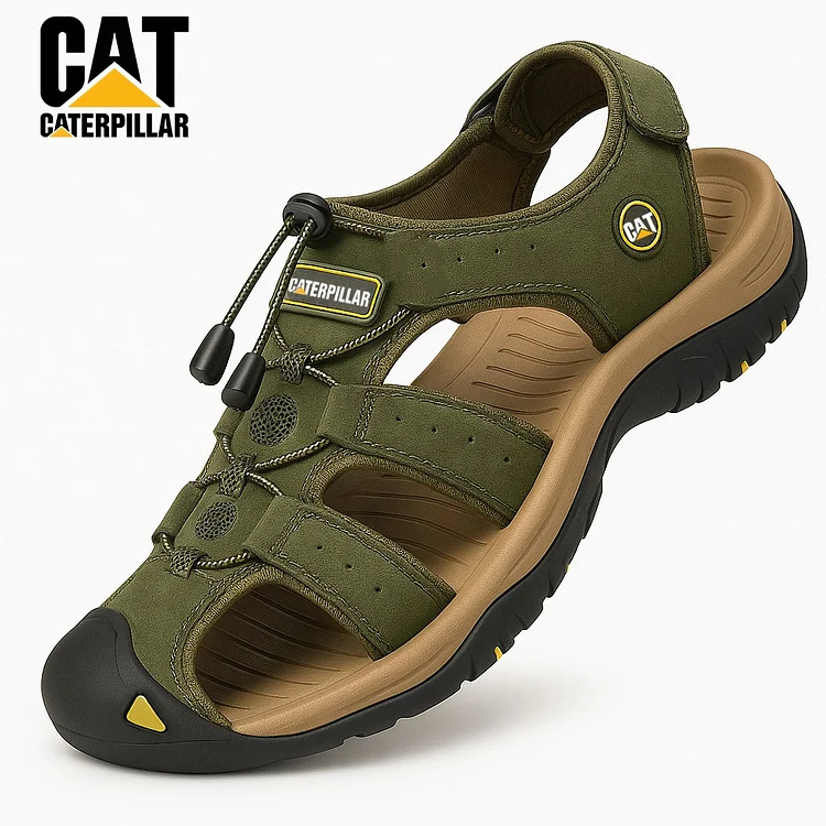 Sandále z teľacej kože CAT® s ochranou prstov
