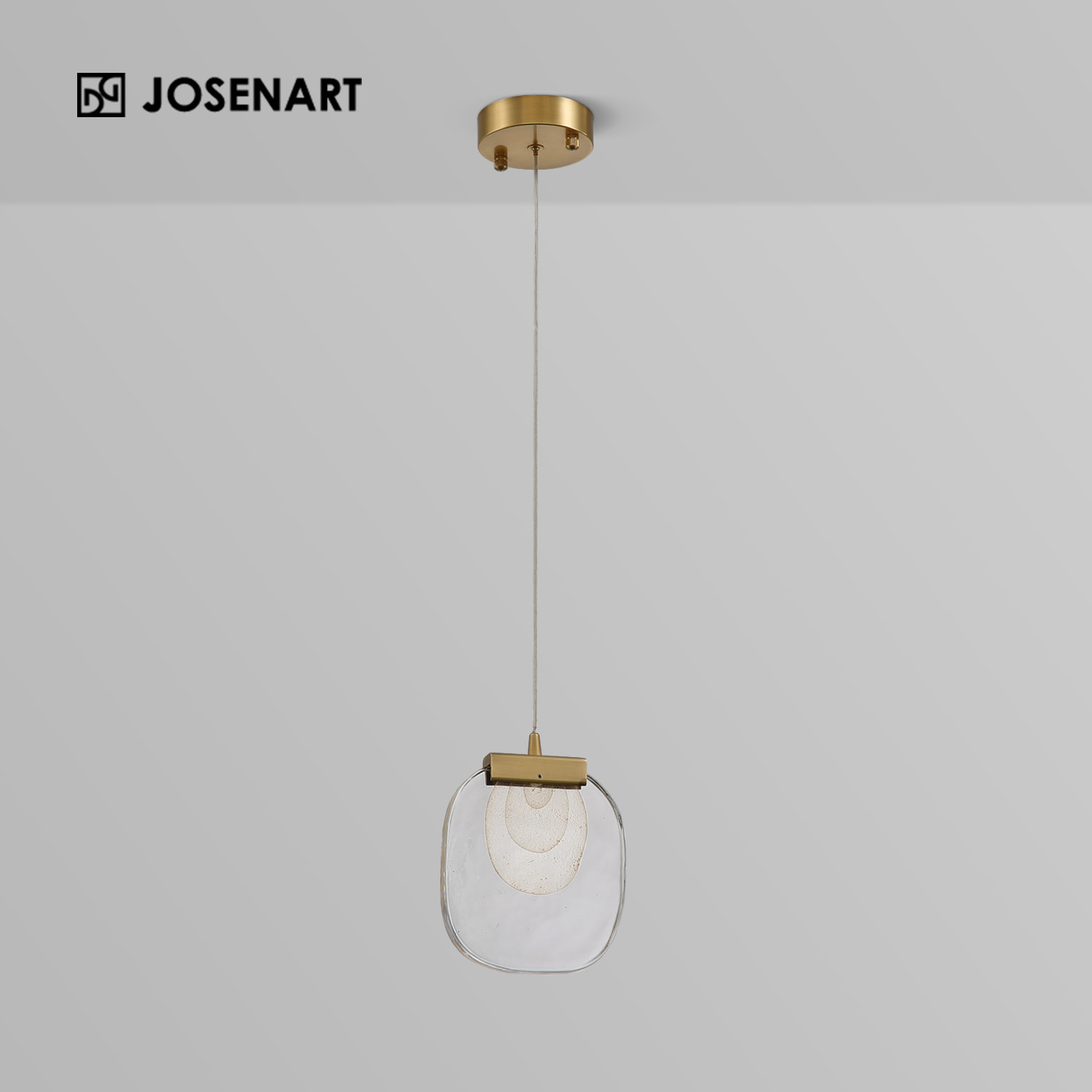 Eurofase Pagett Gold LED Pendant JOSENART Josenart