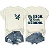 Fly High Finish Strong Seattle Seahawks Tee