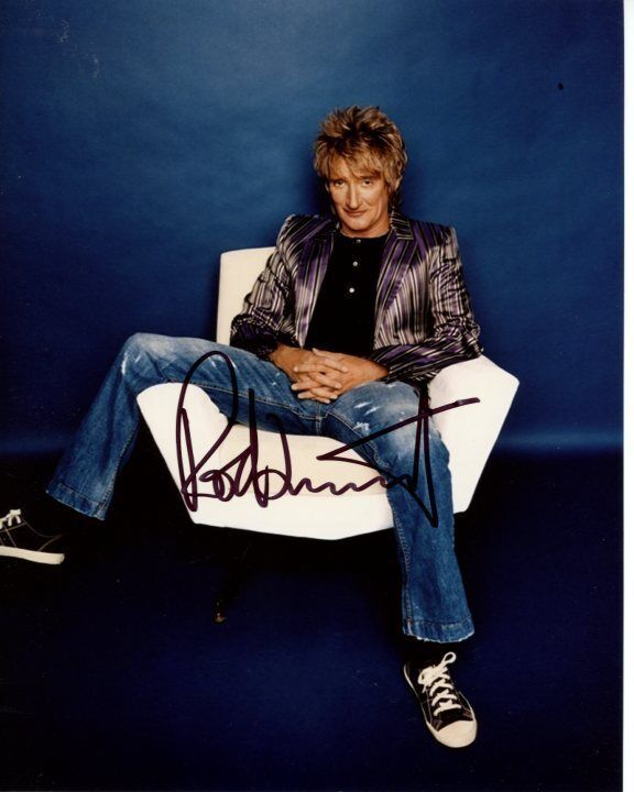 ROD STEWART signed autographed Photo Poster painting