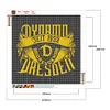 Fußball Dynamo Dresden - Rundbohrer Diamond Painting - 40*40CM