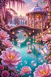 Luxury AB Velvet Diamond Painting Kit - Landscape