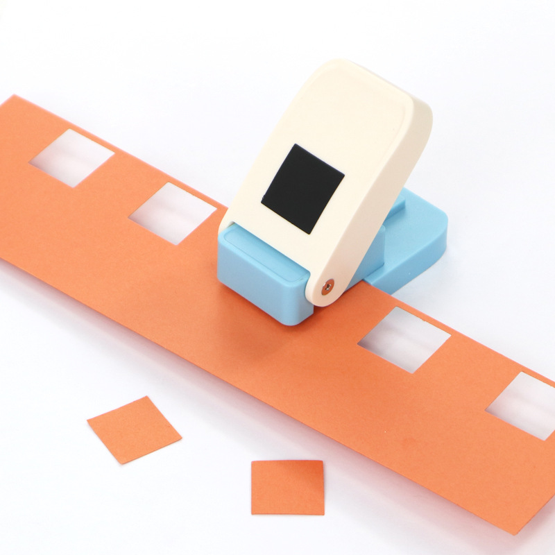 1PC DIY Stamp Embosser & Square Punch for Paper Crafting - Scrapbooking, Handmade Cards, Kraft Paper, DIY Stamping Tool, Journal Decoration, Holiday Greeting Cards