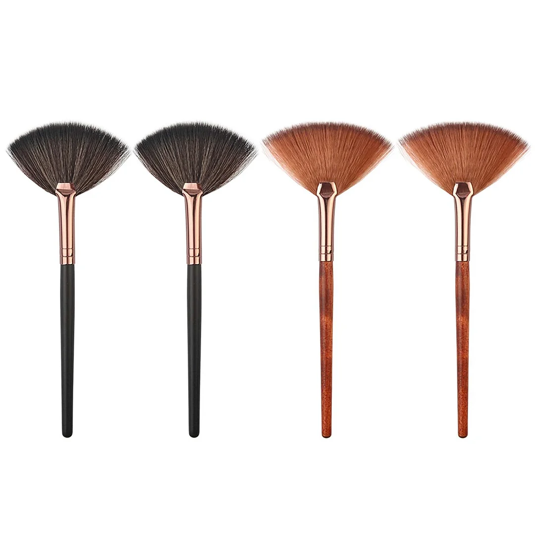 Pack of 2 Fan Mask Brushes Acid Applicator for Glycolic Peel/Masques, for Valentine's Day
