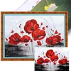 Poppy - 11CT Stamped Cross Stitch - 40*30cm