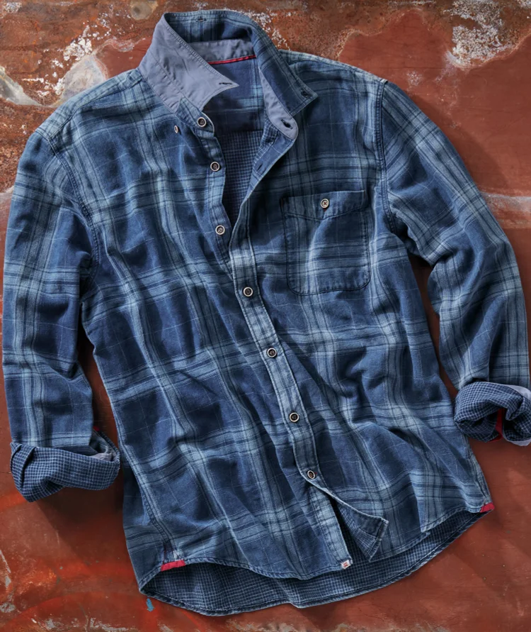 Pre-sale casual all-match plaid shirt