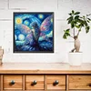Diamond Painting-DIY Full Round Drill Butterfly Girl(40x40cm)