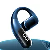 Bluetooth-compatible 6.0 Business Ear-mounted Earphones Single Ear Open Ear Earphone with LED Digital Display Noise Cancellation for Running Driving Business
