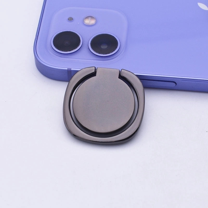 Metal Handset Ring Bracket Diy Creative Fastened Ring 360 Back Sticker Lazy Bracket Gift Logo