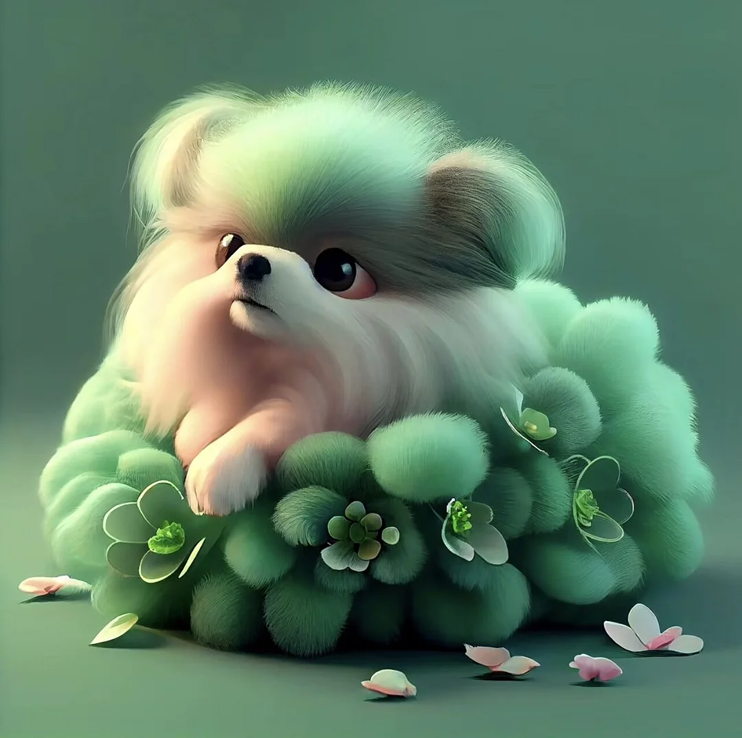 Diamond Painting - Full Round/Square Drill - Animals(30*30 - 50*50cm)