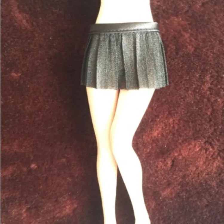 1/6 Female Student Skirt Short Skirt Pleated Skirt for 12" PH/LD/UD Action Figure-aliexpress