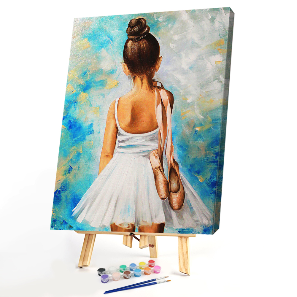 

30*40CM Paint By Numbers-Ballet Girlwork, 501 Original