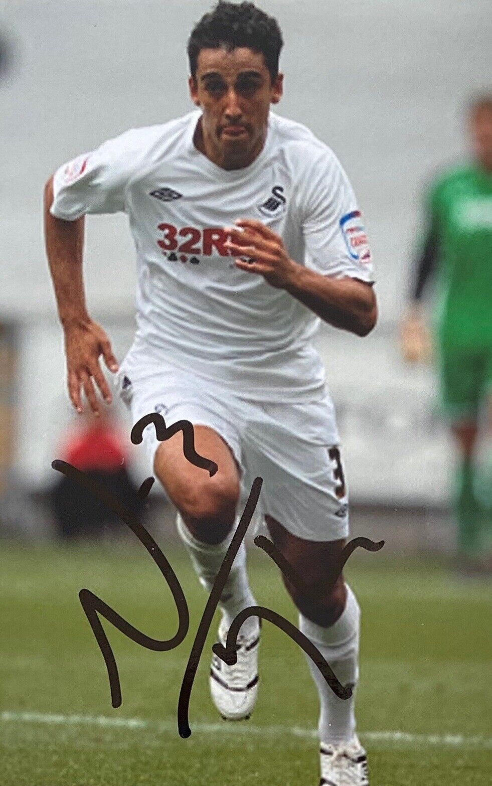 Neil Taylor Genuine Hand Signed 6X4 Photo Poster painting - Swansea City