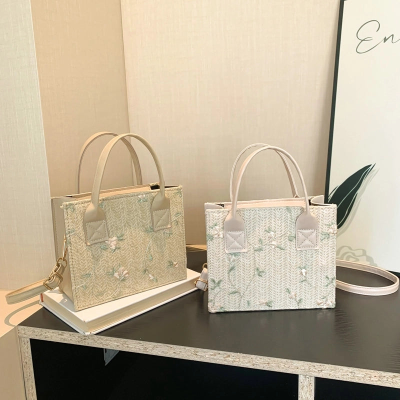 Women's Medium Pu Leather Solid Color Streetwear Square Zipper Crossbody Bag