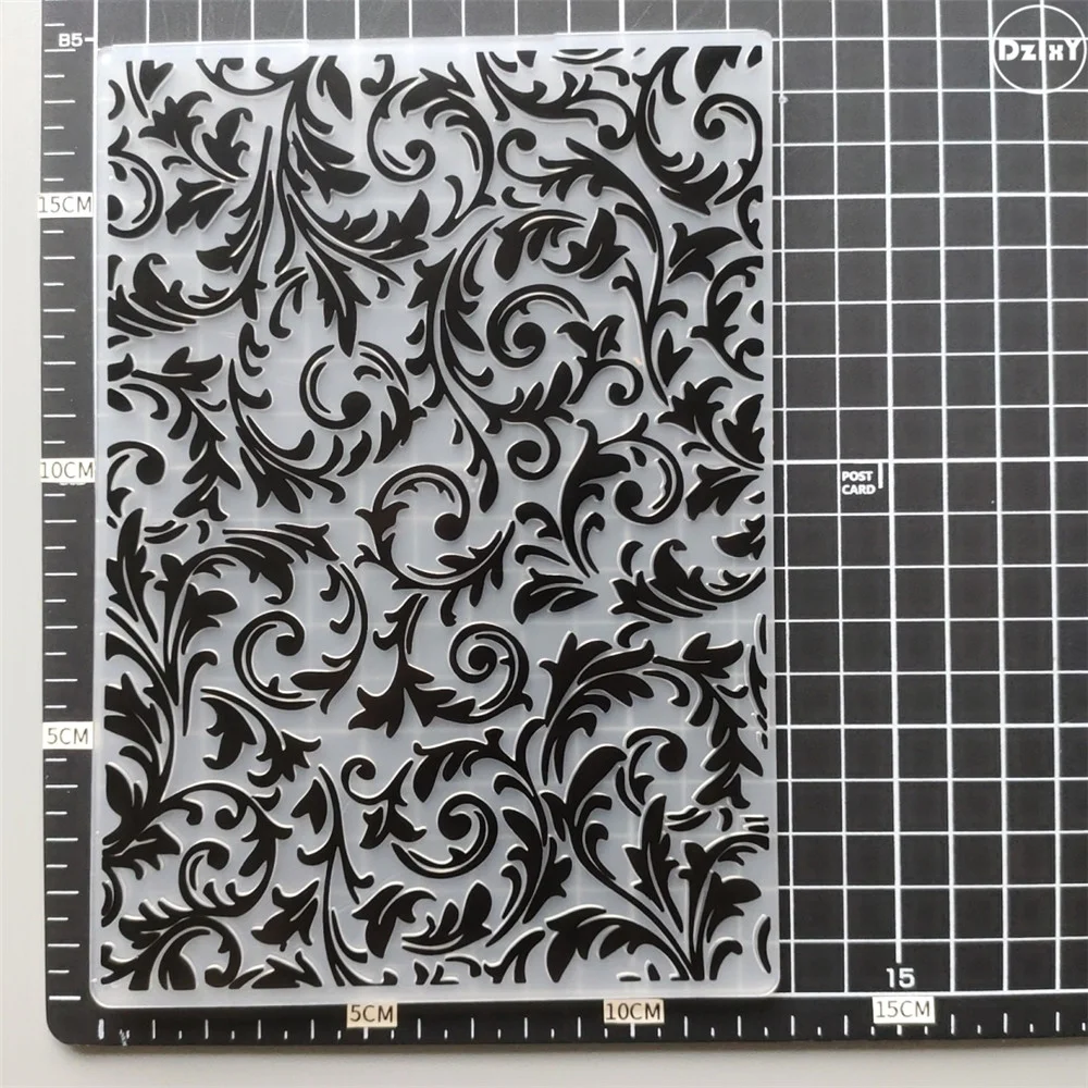 Nigikala Styles) 2023 NEW Lace Embossing Folders for Scrapbooking Paper Album Cards Making Supplies 3D Plastic Cutting Dies Crafts