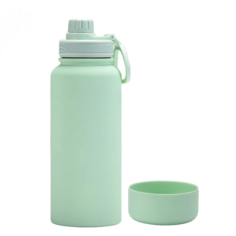 Casual Solid Color Stainless Steel Thermos Cup