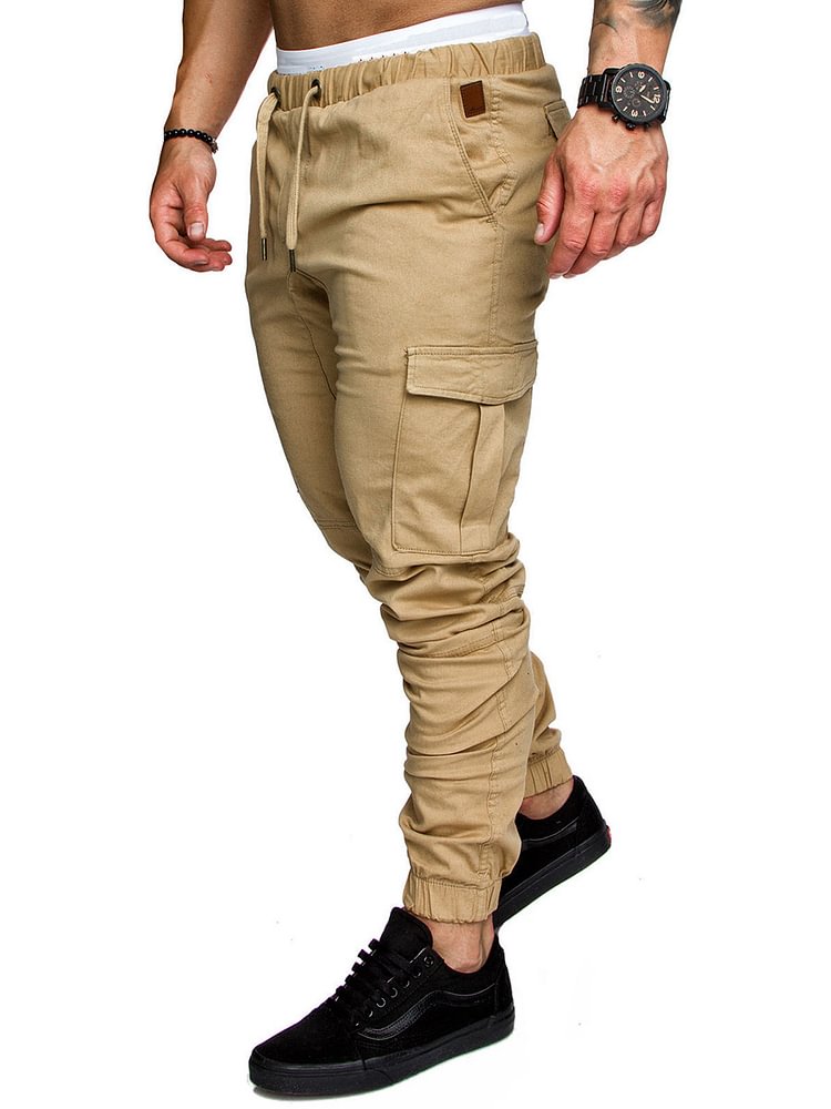 Plain Men's Casual Pants