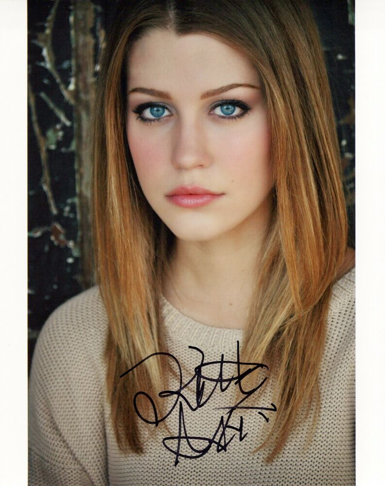 Katie Garfield head shot autographed Photo Poster painting signed 8x10 #3